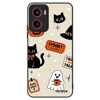Hülle für Motorola Moto G05 - Halloween stickers