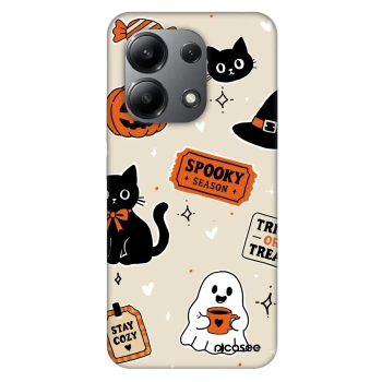 Hülle für Xiaomi Redmi Note 13 4G - Halloween stickers