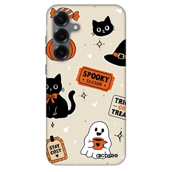 Hülle für Samsung Galaxy S25+ 5G - Halloween stickers