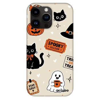 Hülle für Apple iPhone 13 Pro - Halloween stickers