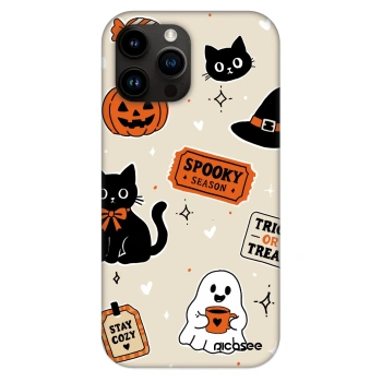 Hülle für Apple iPhone 13 Pro Max - Halloween stickers