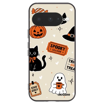 Hülle für Google Pixel 10 - Halloween stickers