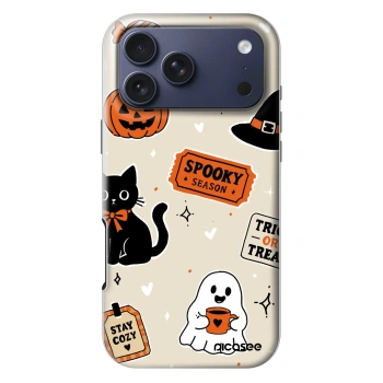 Hülle für Apple iPhone 18 Pro Max - Halloween stickers