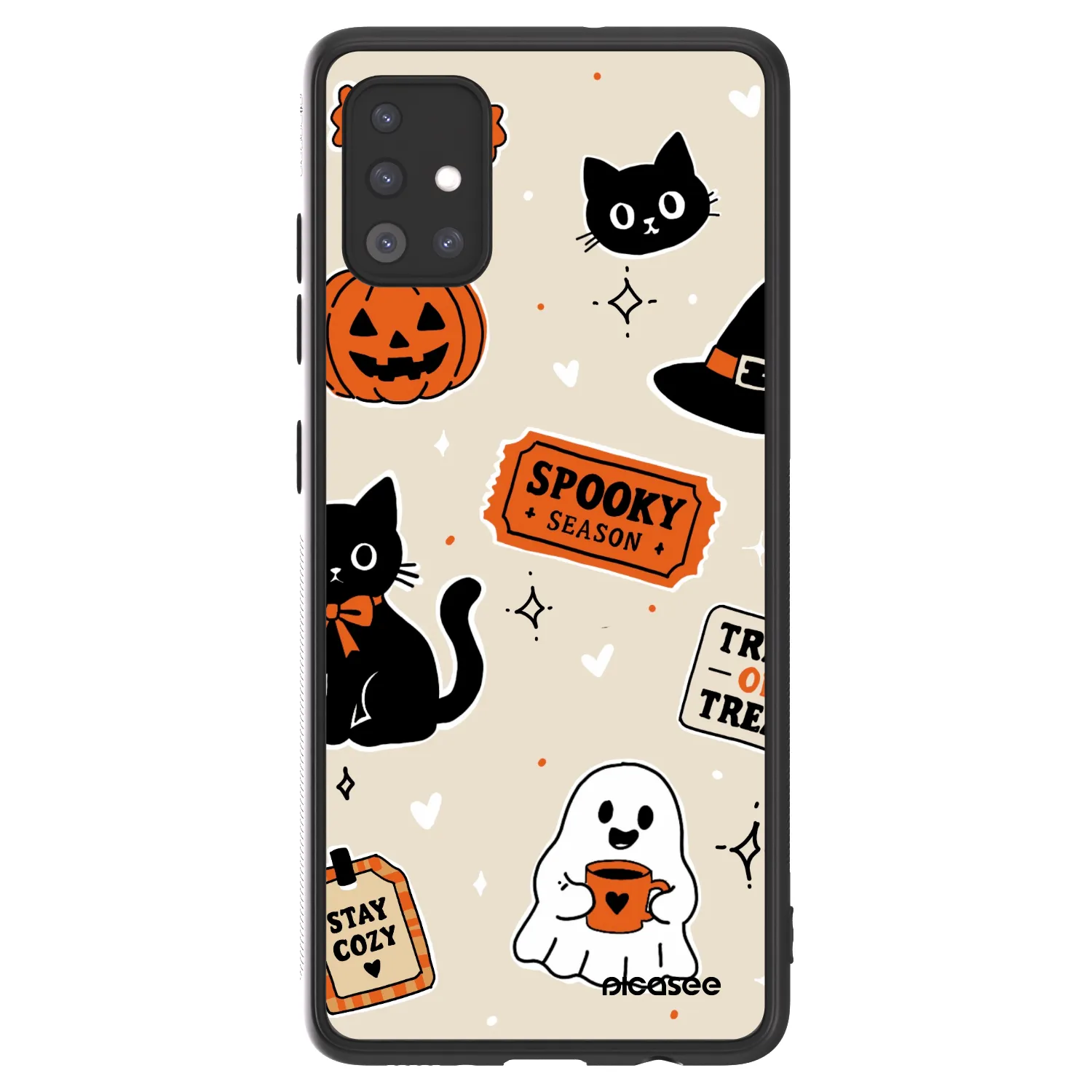 Picasee ULTIMATE CASE für Samsung Galaxy A51 A515F - Halloween stickers