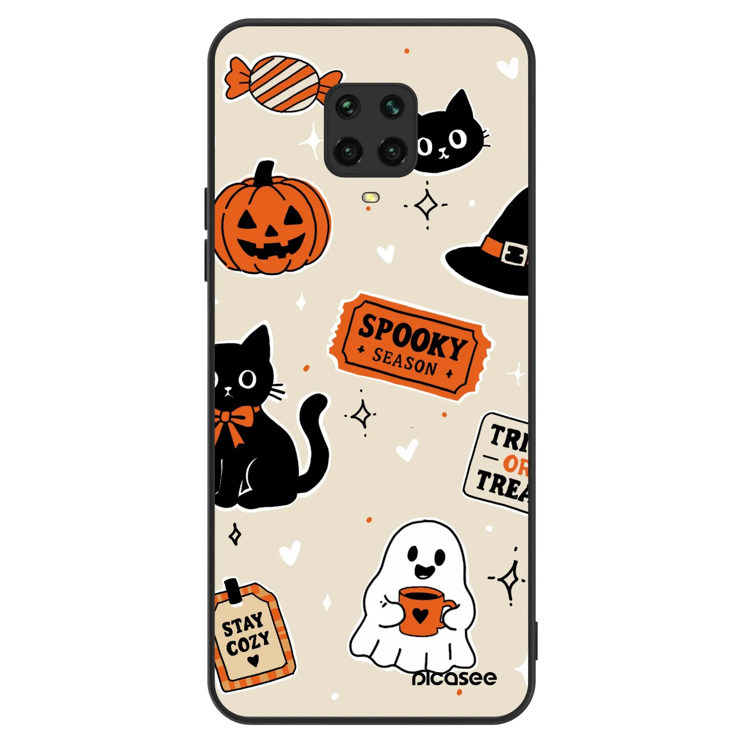 Picasee ULTIMATE CASE für Xiaomi Redmi Note 9 Pro - Halloween stickers