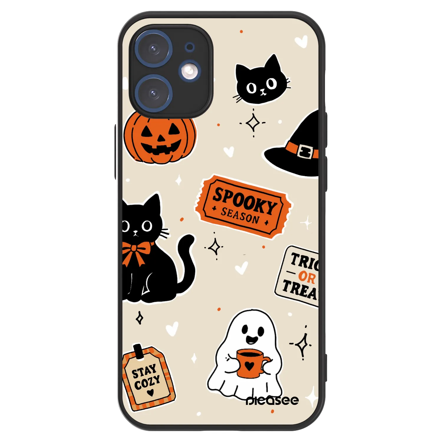 Picasee ULTIMATE CASE für Apple iPhone 12 mini - Halloween stickers