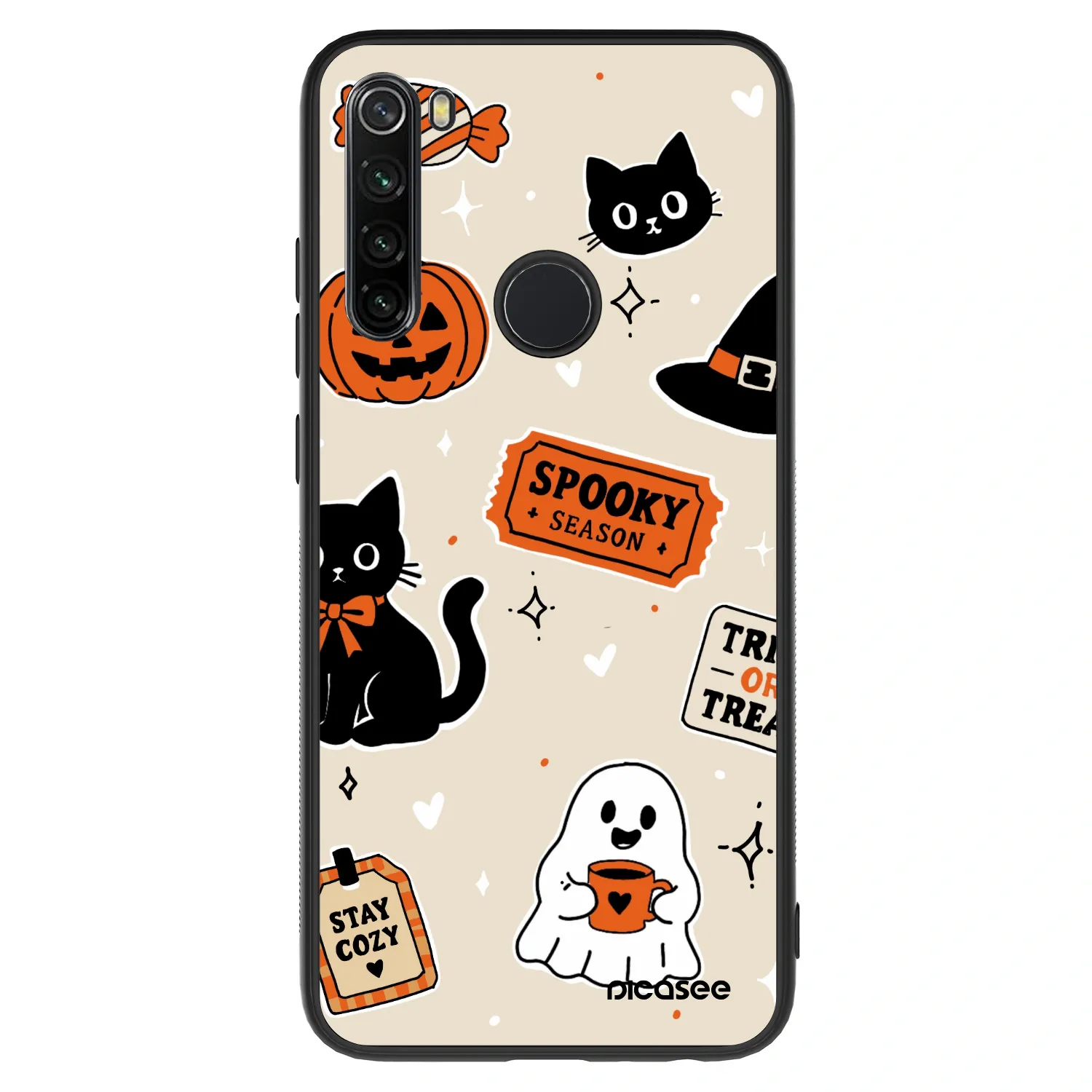 Picasee ULTIMATE CASE für Xiaomi Redmi Note 8 - Halloween stickers