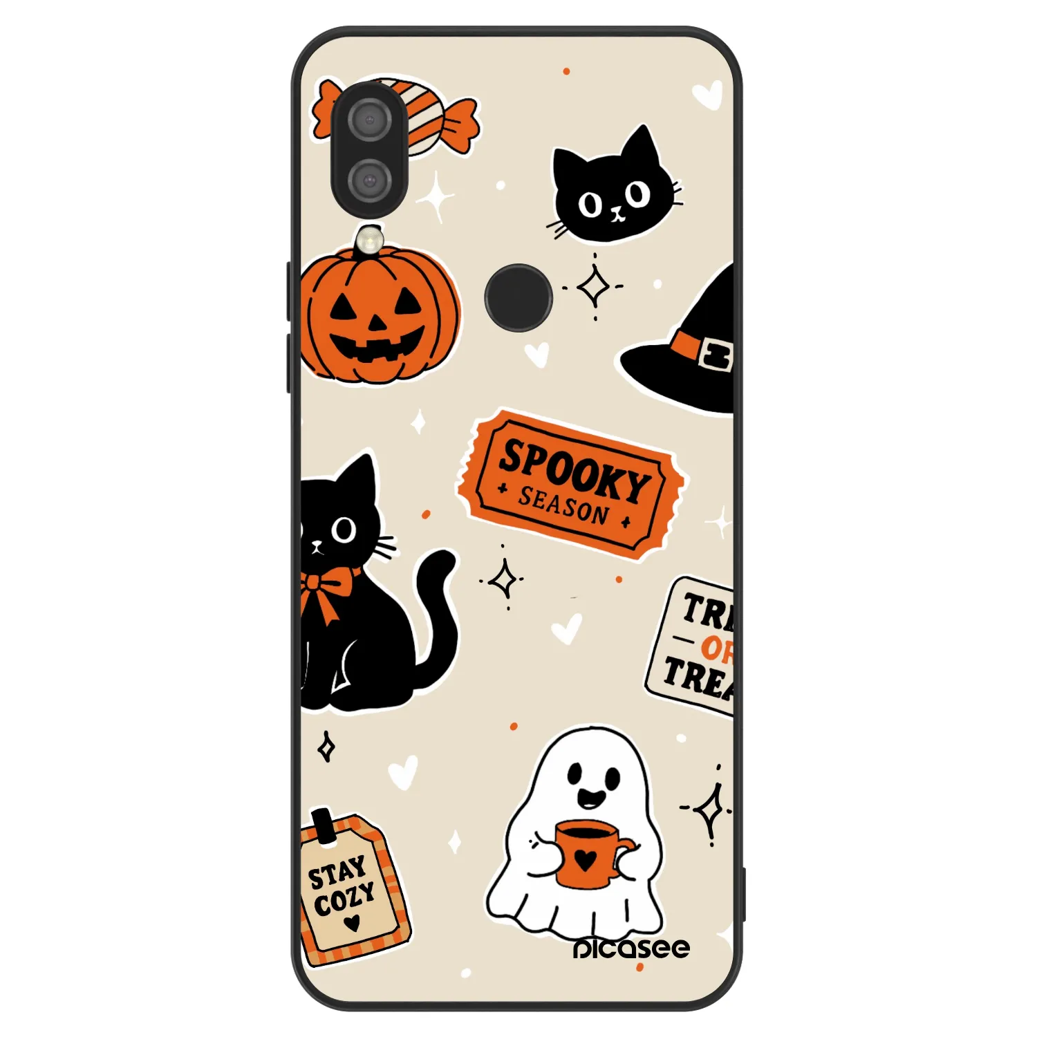 Picasee ULTIMATE CASE für Xiaomi Redmi 7 - Halloween stickers