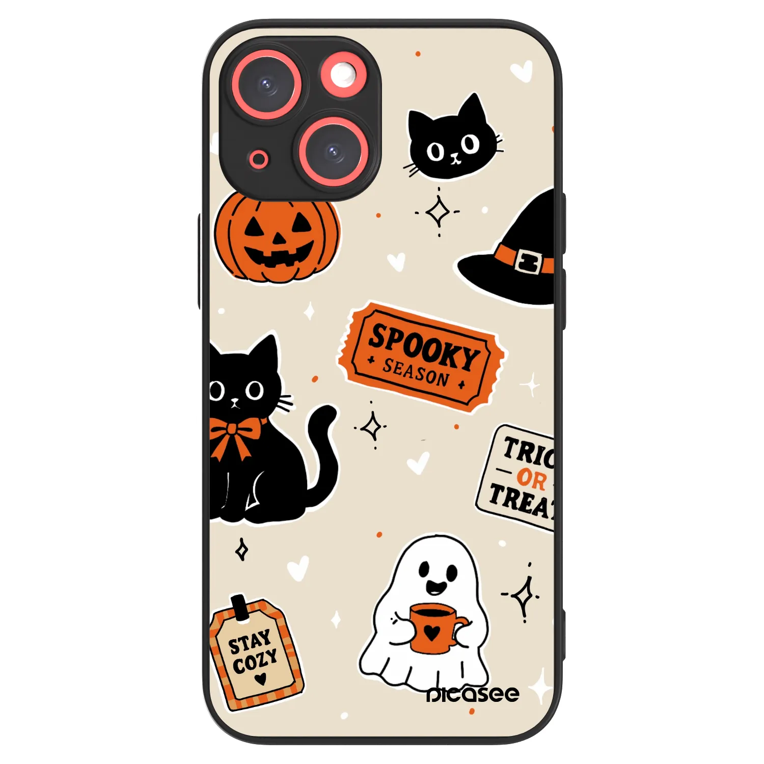 Picasee ULTIMATE CASE für Apple iPhone 13 mini - Halloween stickers