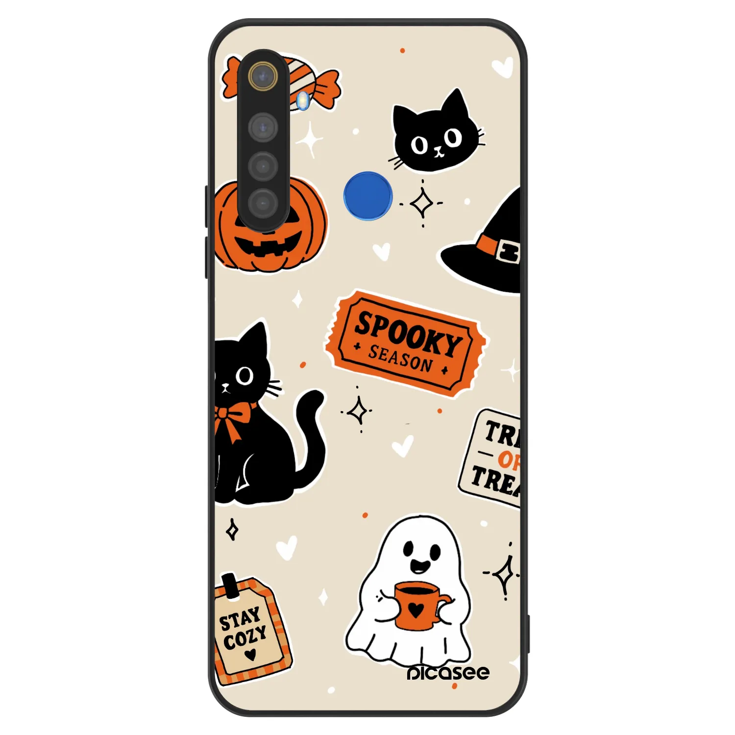 Picasee ULTIMATE CASE für Realme 5 - Halloween stickers