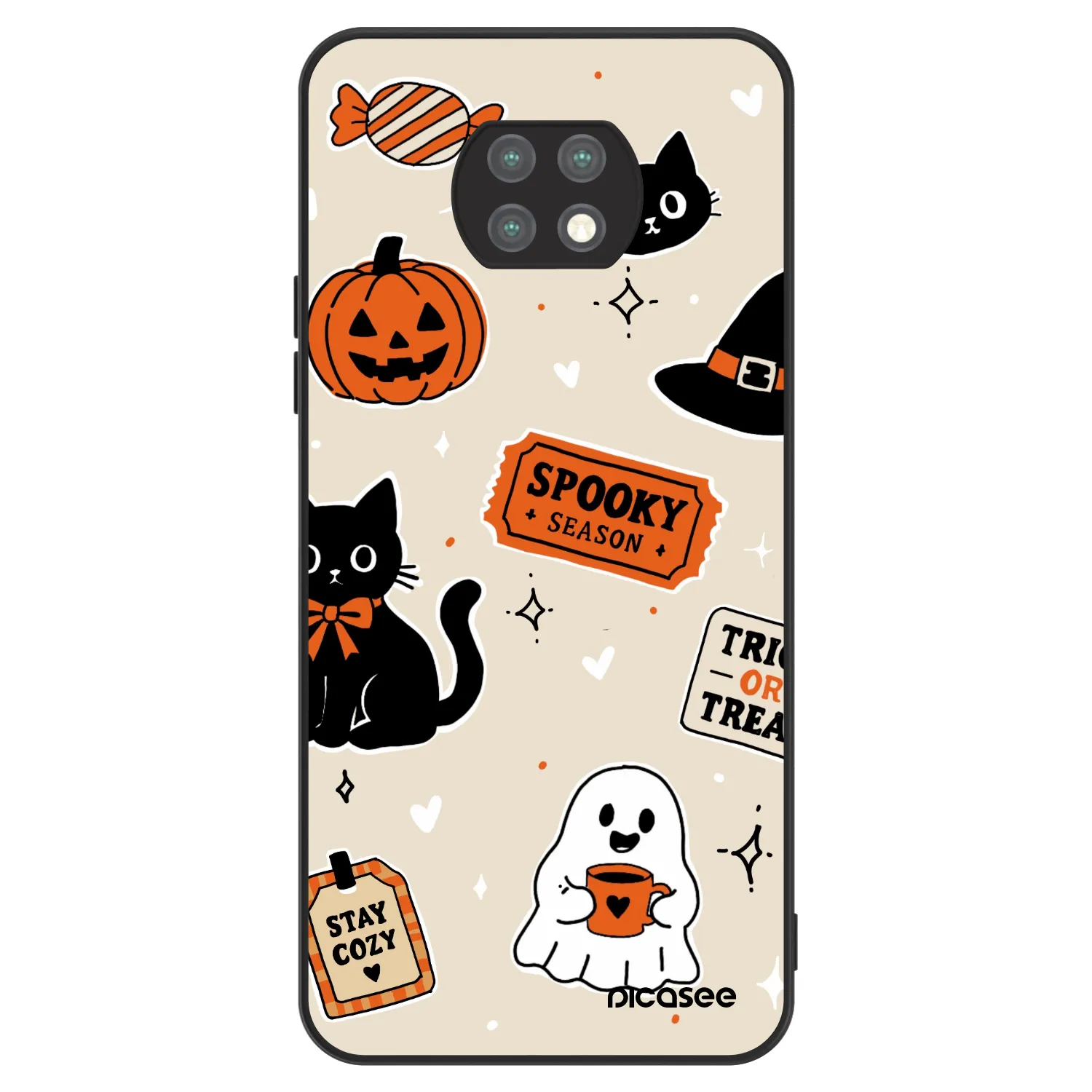 Picasee ULTIMATE CASE für Xiaomi Redmi Note 9T - Halloween stickers