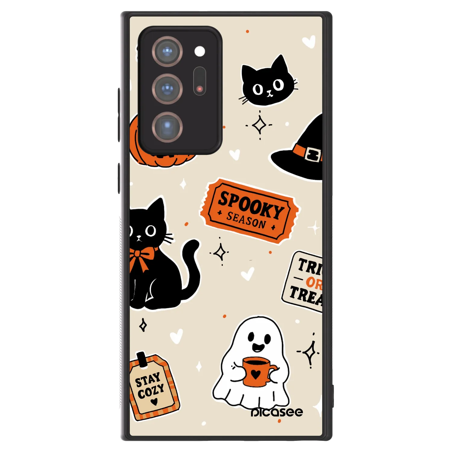 Picasee ULTIMATE CASE für Samsung Galaxy Note 20 Ultra - Halloween stickers