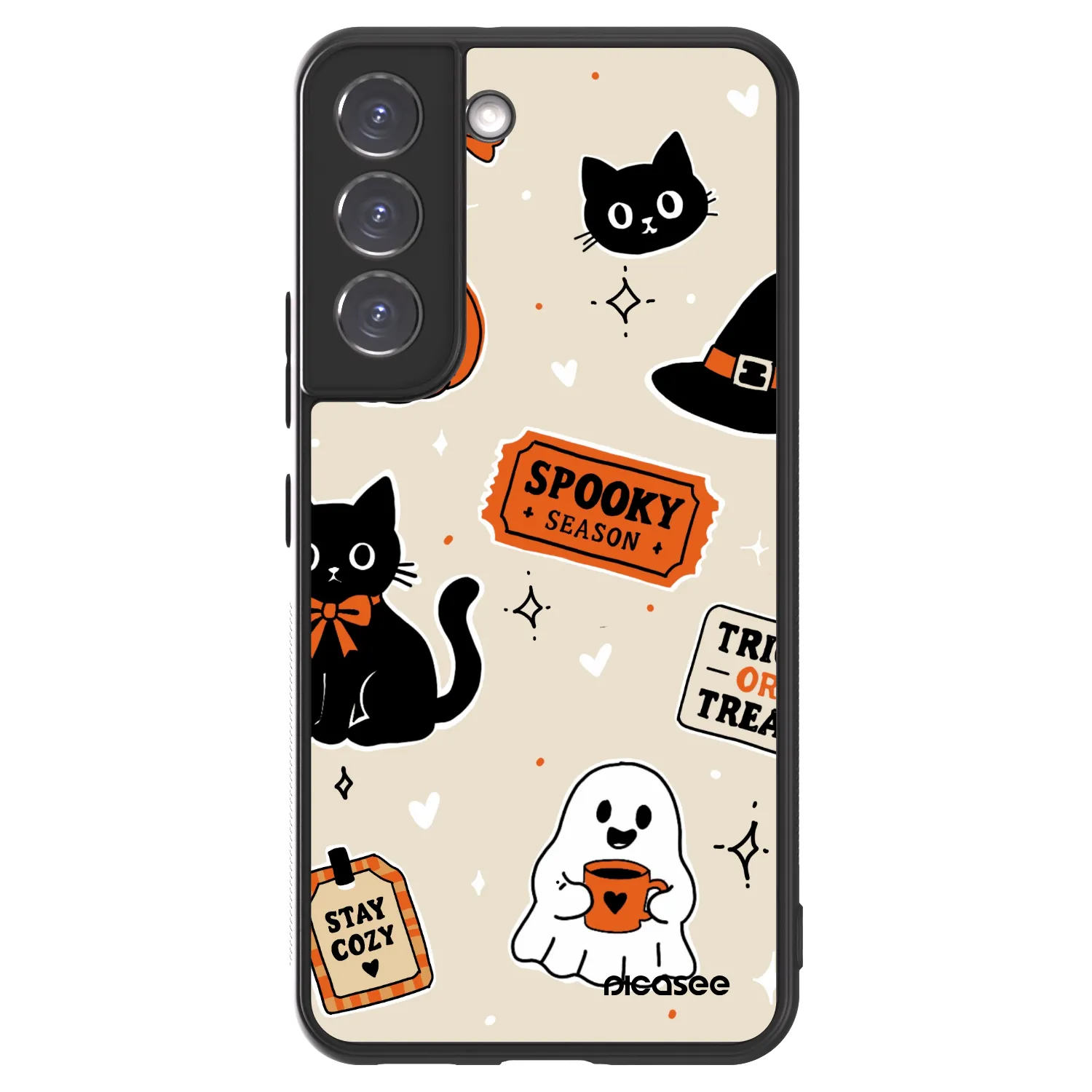 Picasee ULTIMATE CASE für Samsung Galaxy S22 5G - Halloween stickers