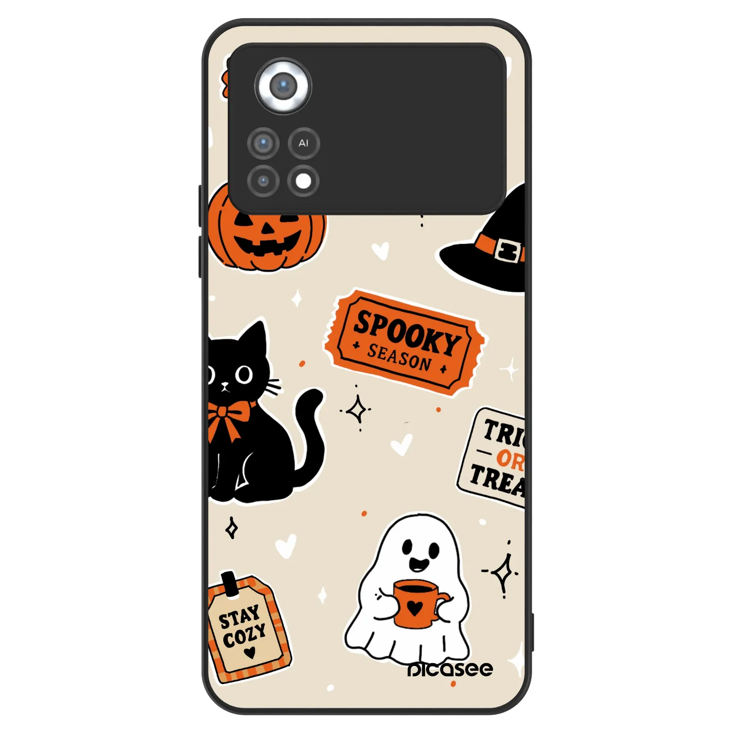 Picasee ULTIMATE CASE für Xiaomi Poco X4 Pro 5G - Halloween stickers
