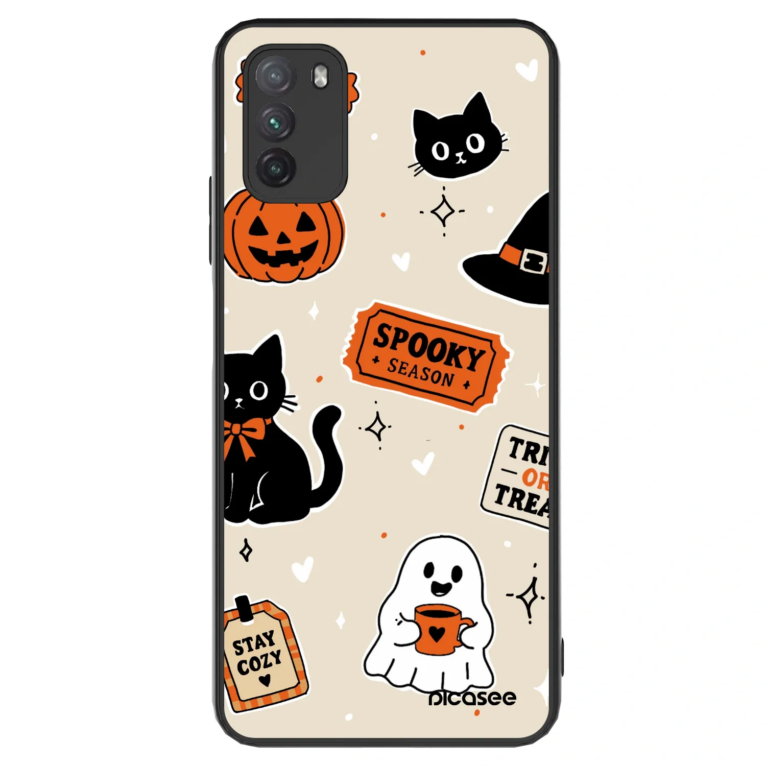 Picasee ULTIMATE CASE für Xiaomi Poco M3 - Halloween stickers