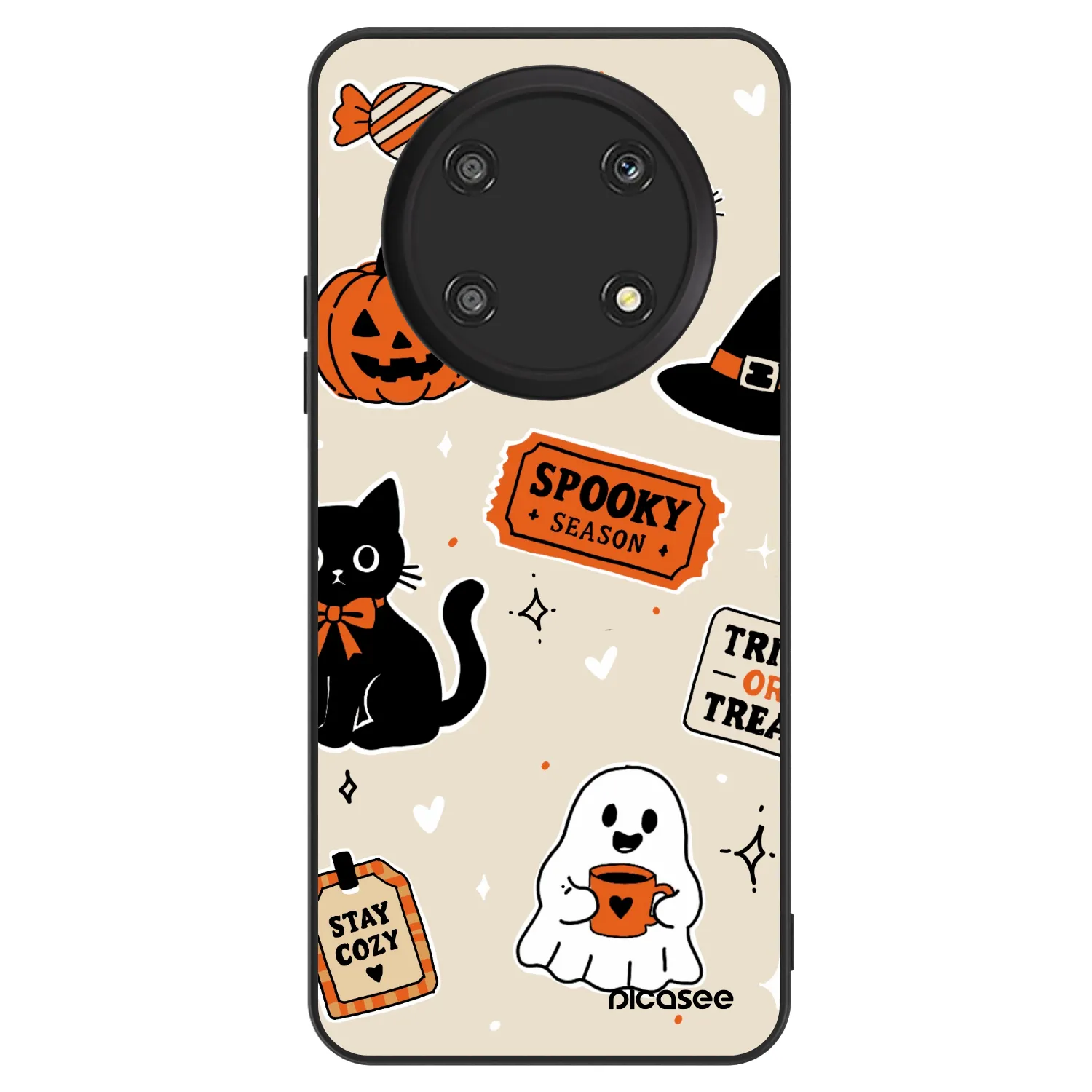 Picasee ULTIMATE CASE für Honor Magic4 Lite 5G - Halloween stickers
