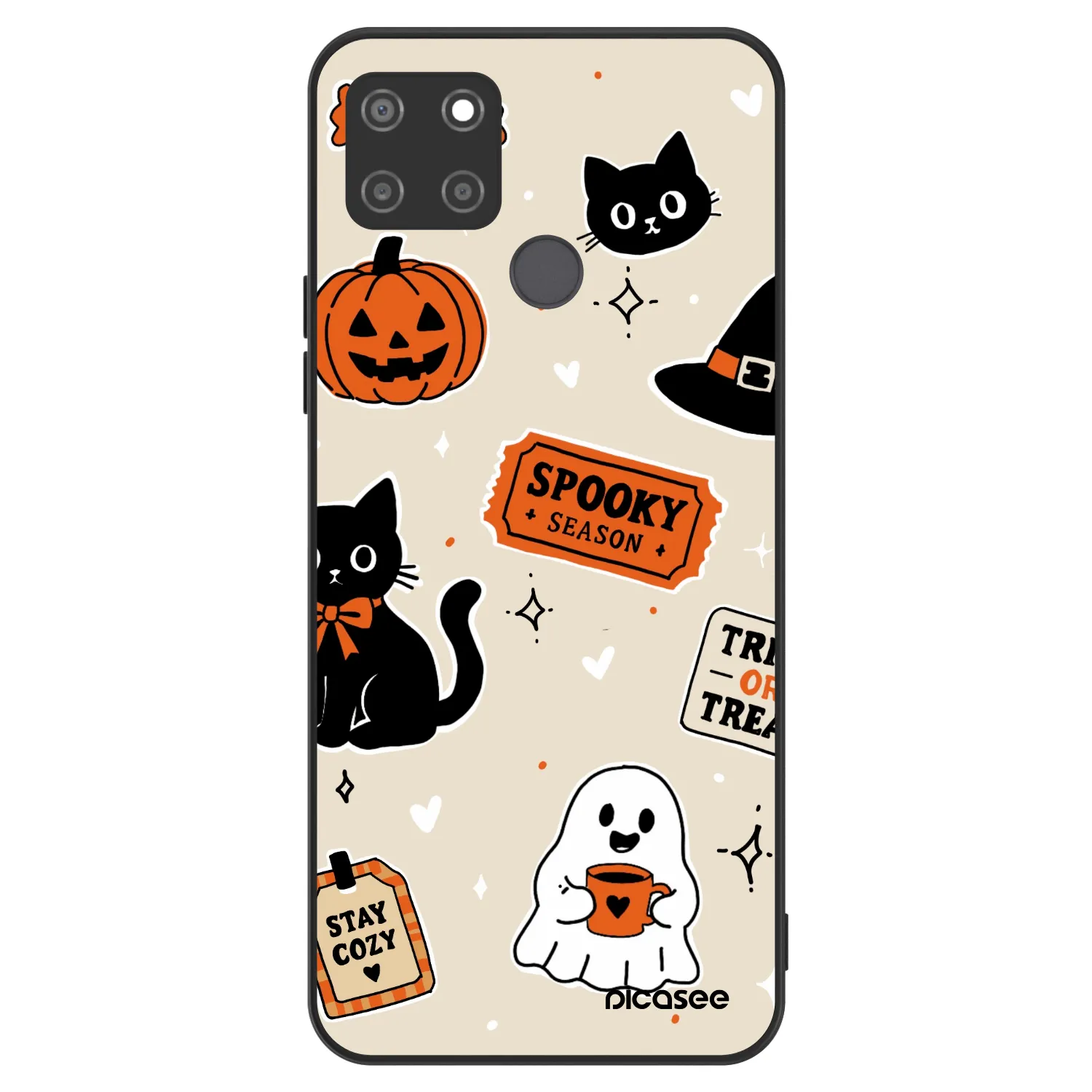 Picasee ULTIMATE CASE für Realme C21Y - Halloween stickers
