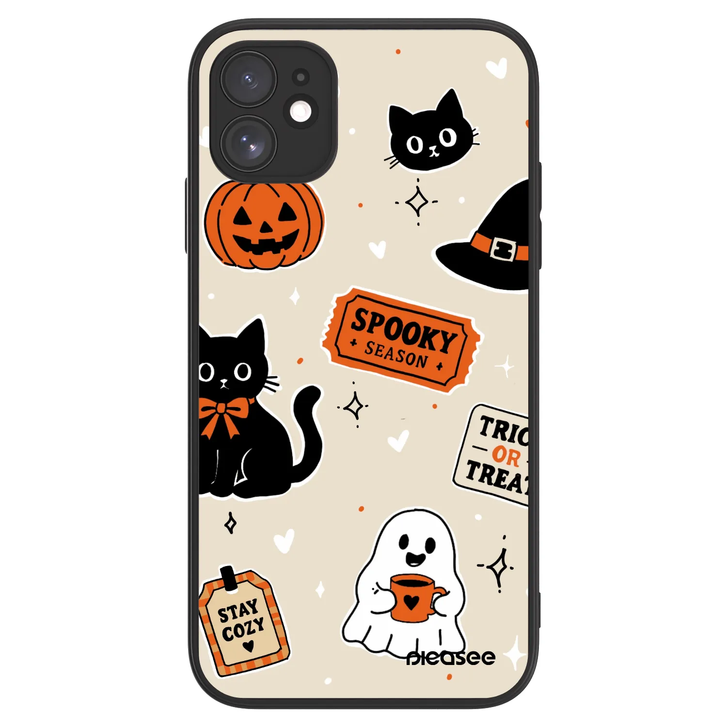 Picasee ULTIMATE CASE MagSafe für Apple iPhone 11 - Halloween stickers