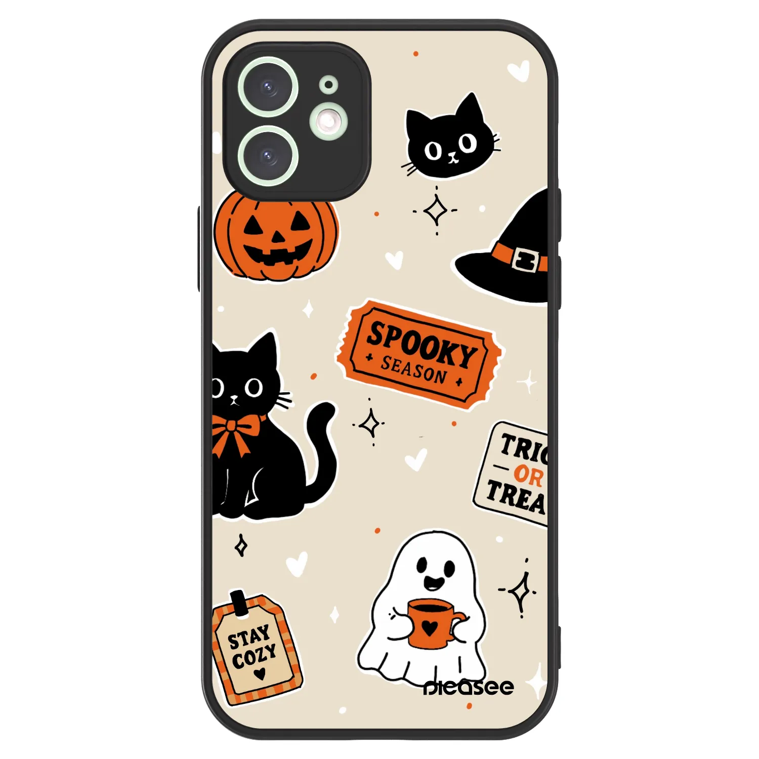 Picasee ULTIMATE CASE MagSafe für Apple iPhone 12 - Halloween stickers