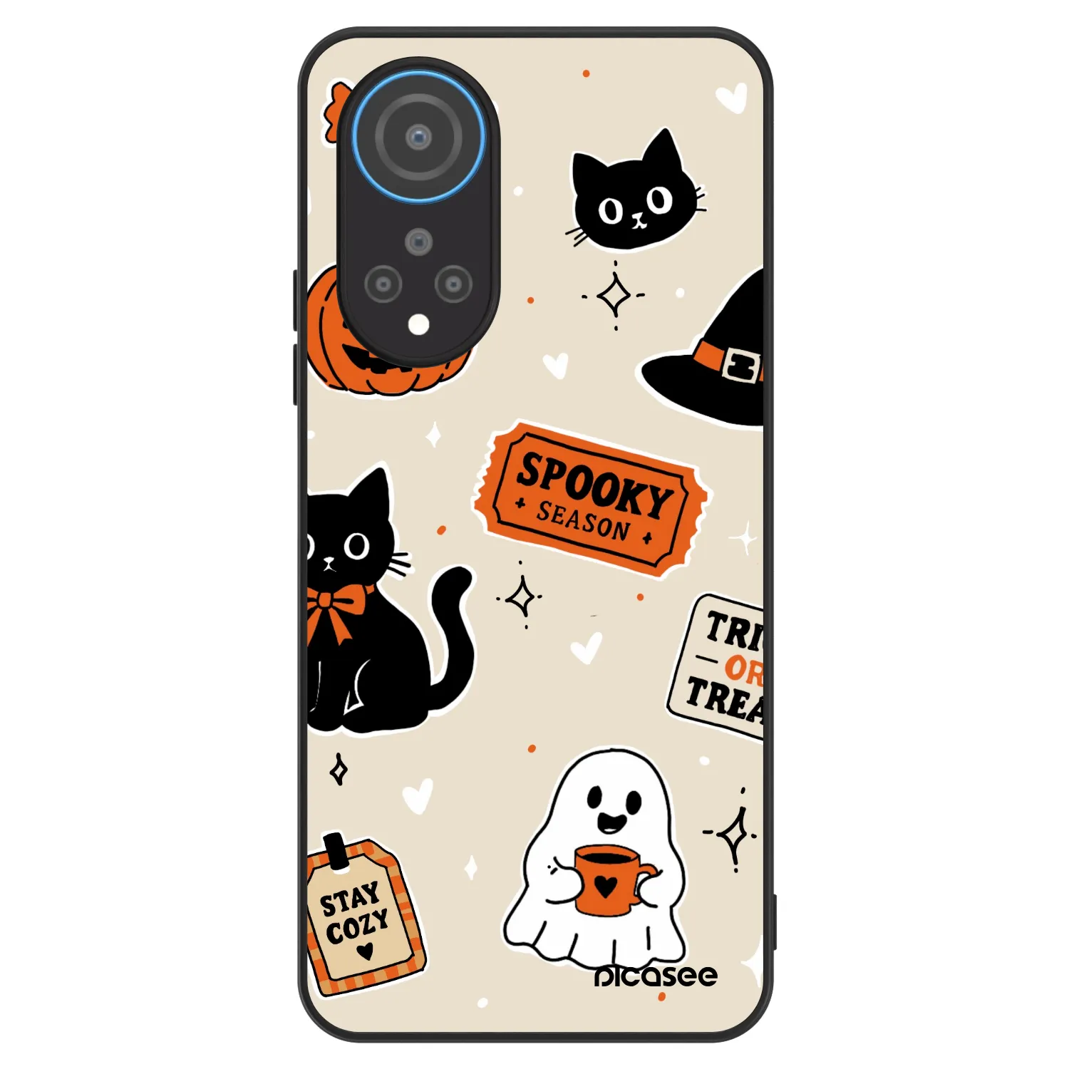 Picasee ULTIMATE CASE für Honor X7 - Halloween stickers