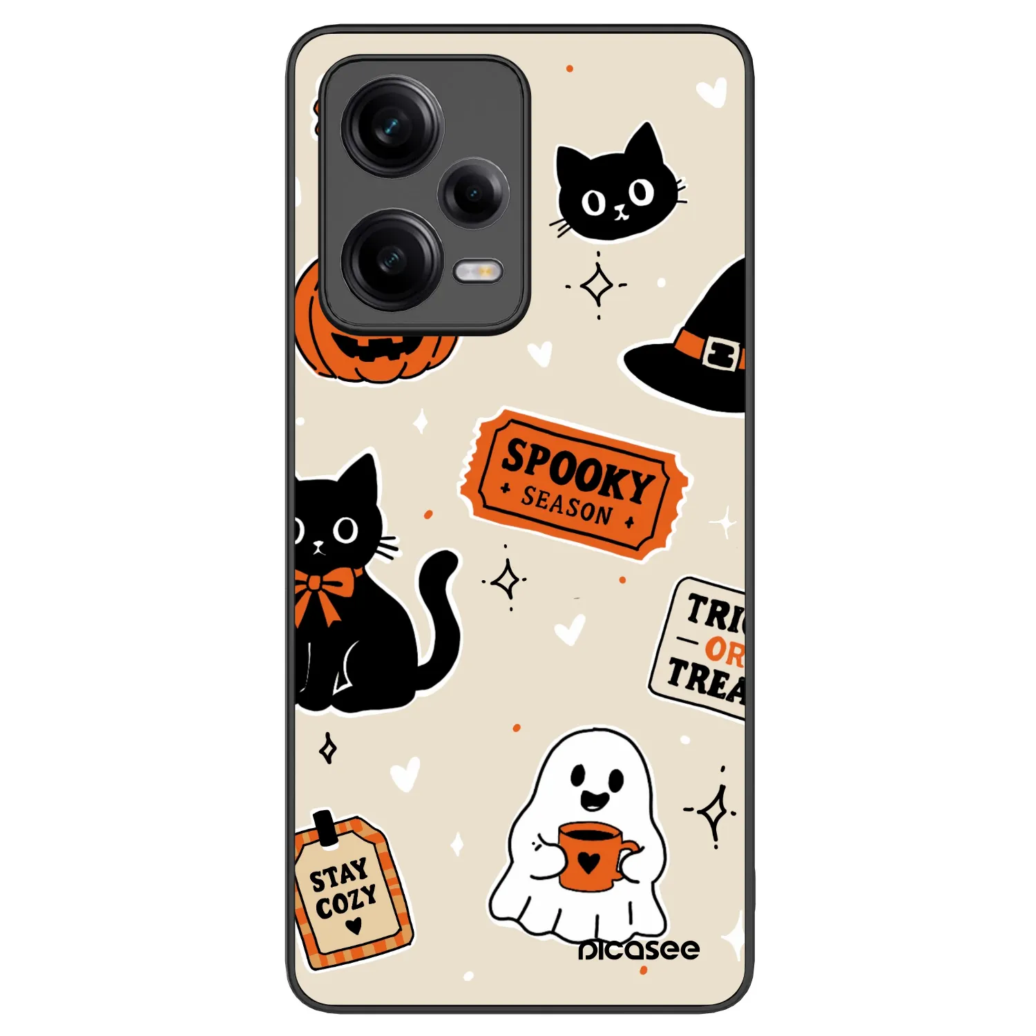 Picasee ULTIMATE CASE für Xiaomi Redmi Note 12 Pro+ 5G - Halloween stickers