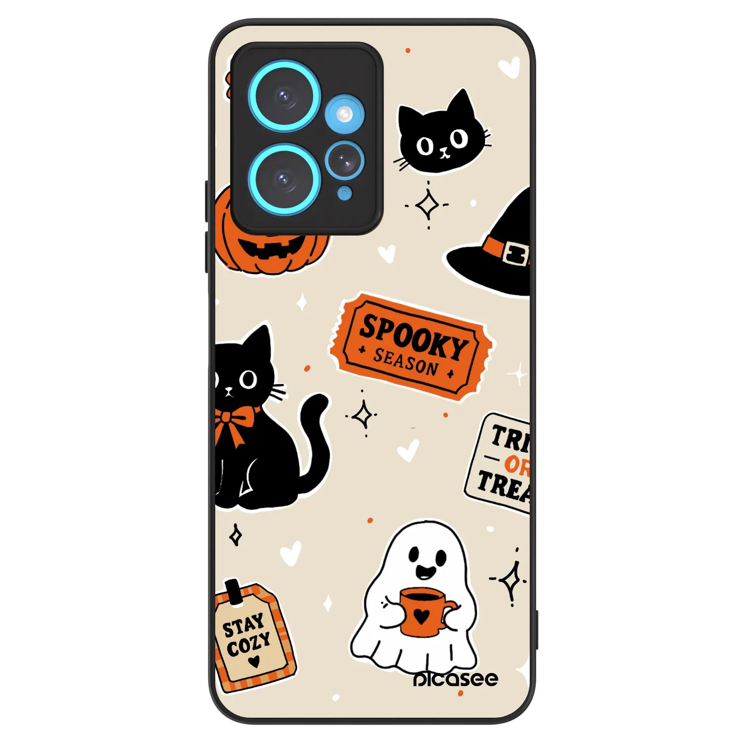 Picasee ULTIMATE CASE für Xiaomi Redmi Note 12 4G - Halloween stickers
