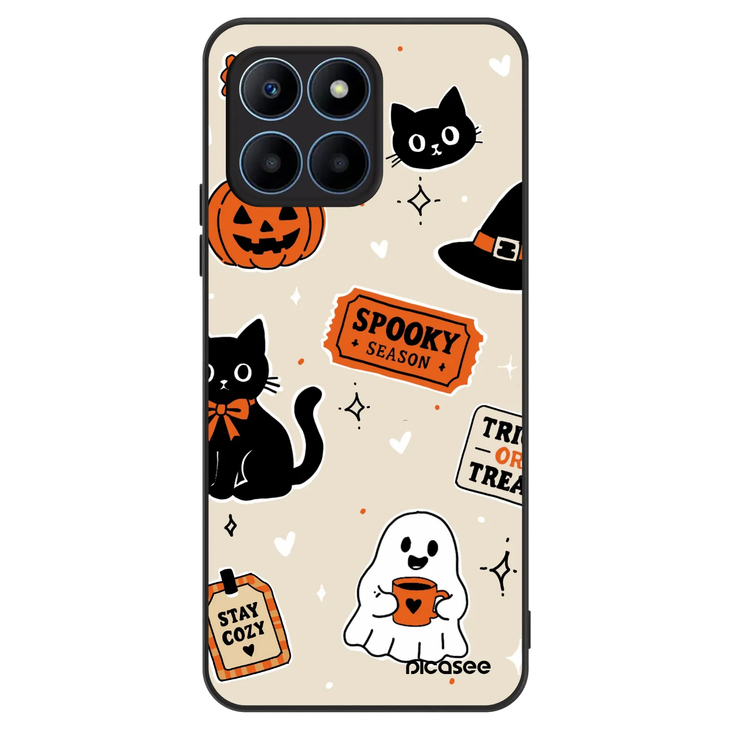 Picasee ULTIMATE CASE für Honor 70 Lite - Halloween stickers