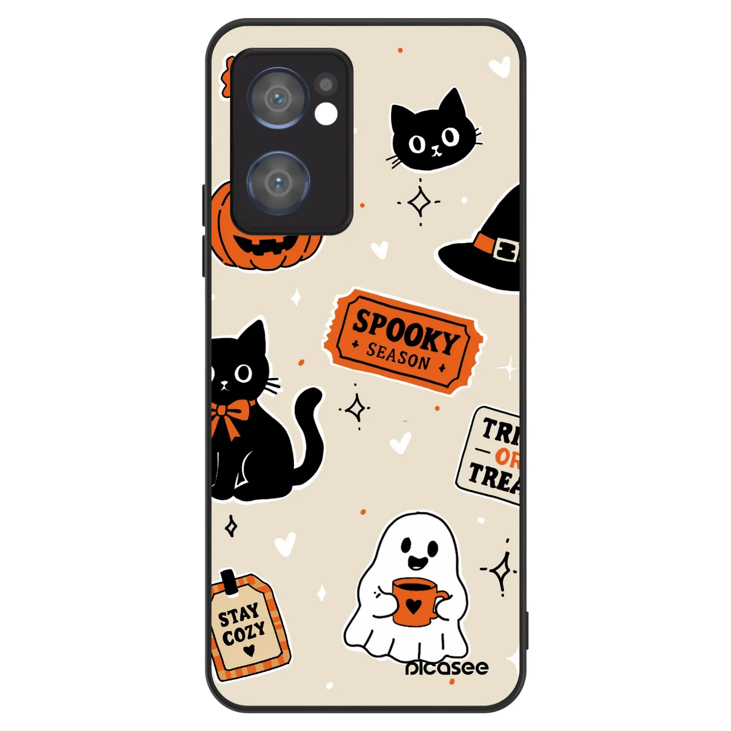 Picasee ULTIMATE CASE für OPPO Reno 7 5G - Halloween stickers