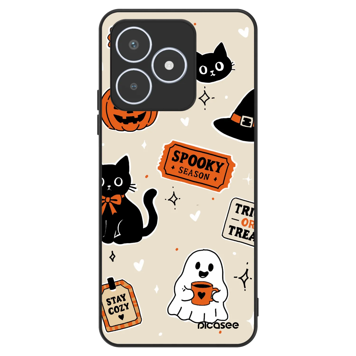 Picasee ULTIMATE CASE für Realme C53 - Halloween stickers