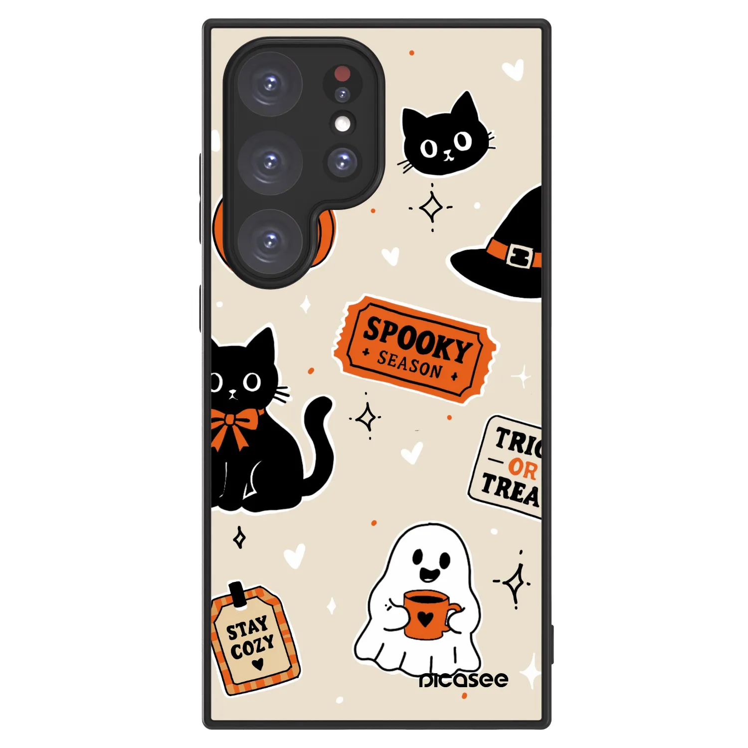 Picasee ULTIMATE CASE für Samsung Galaxy S24 Ultra S928B 5G - Halloween stickers