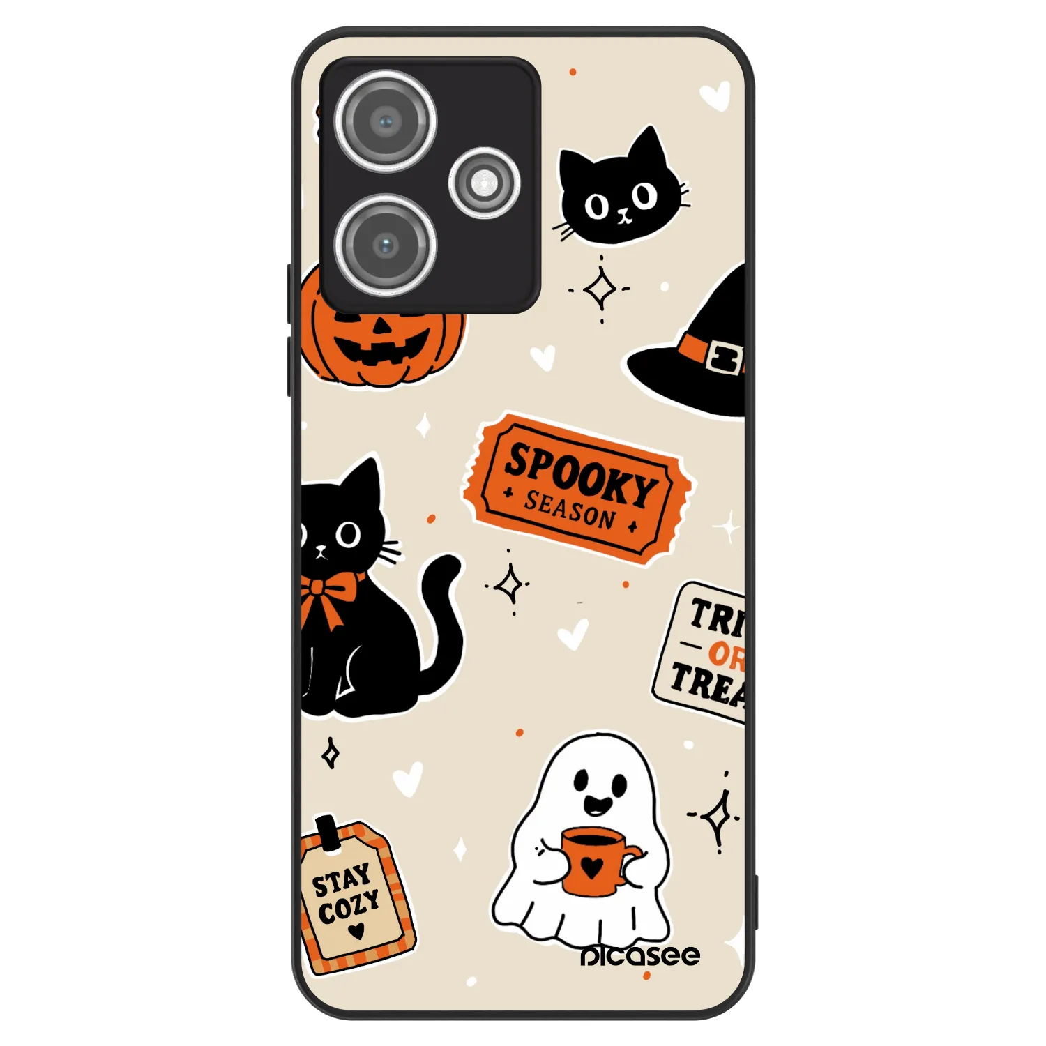 Picasee ULTIMATE CASE für Xiaomi Redmi 12 5G - Halloween stickers