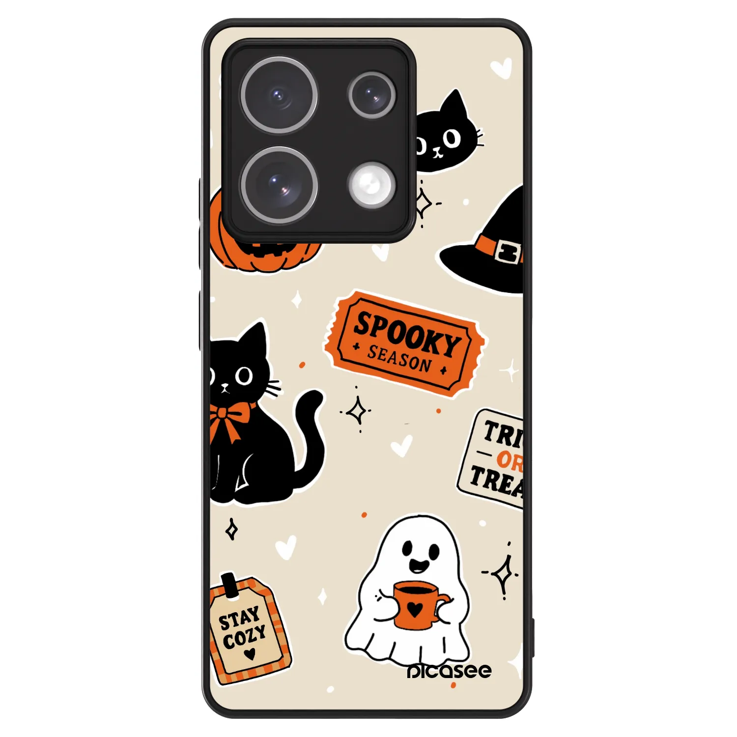 Picasee ULTIMATE CASE für Xiaomi Redmi Note 13 Pro 5G - Halloween stickers