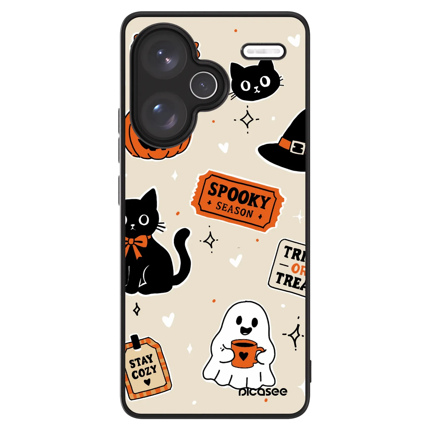 Picasee ULTIMATE CASE für Xiaomi Redmi Note 13 Pro+ 5G - Halloween stickers