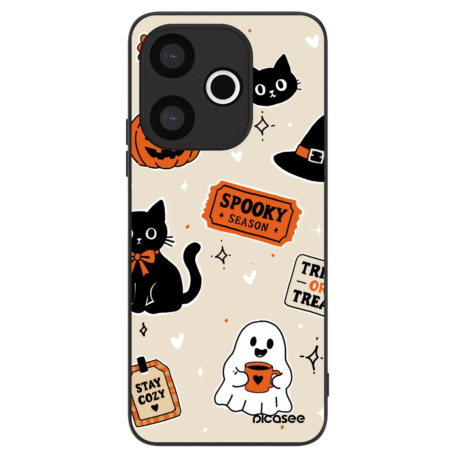 Picasee ULTIMATE CASE für Xiaomi Redmi 13 4G - Halloween stickers
