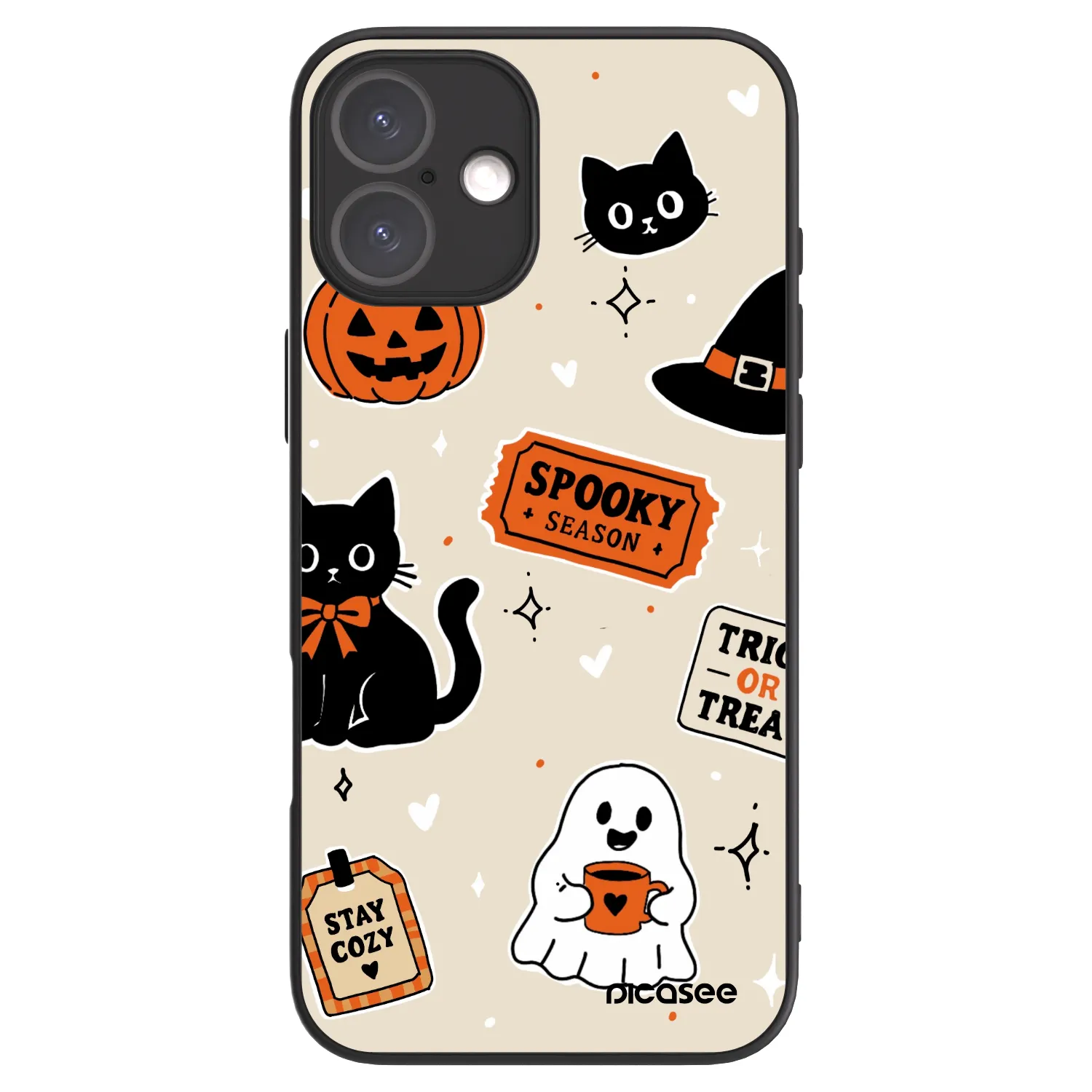 Picasee ULTIMATE CASE für Apple iPhone 16 Plus - Halloween stickers