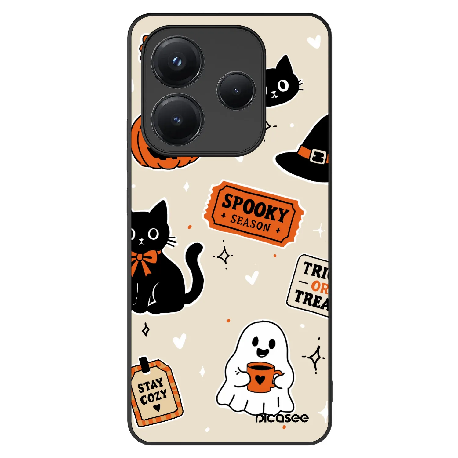 Picasee ULTIMATE CASE für Xiaomi Redmi Note 14 5G - Halloween stickers