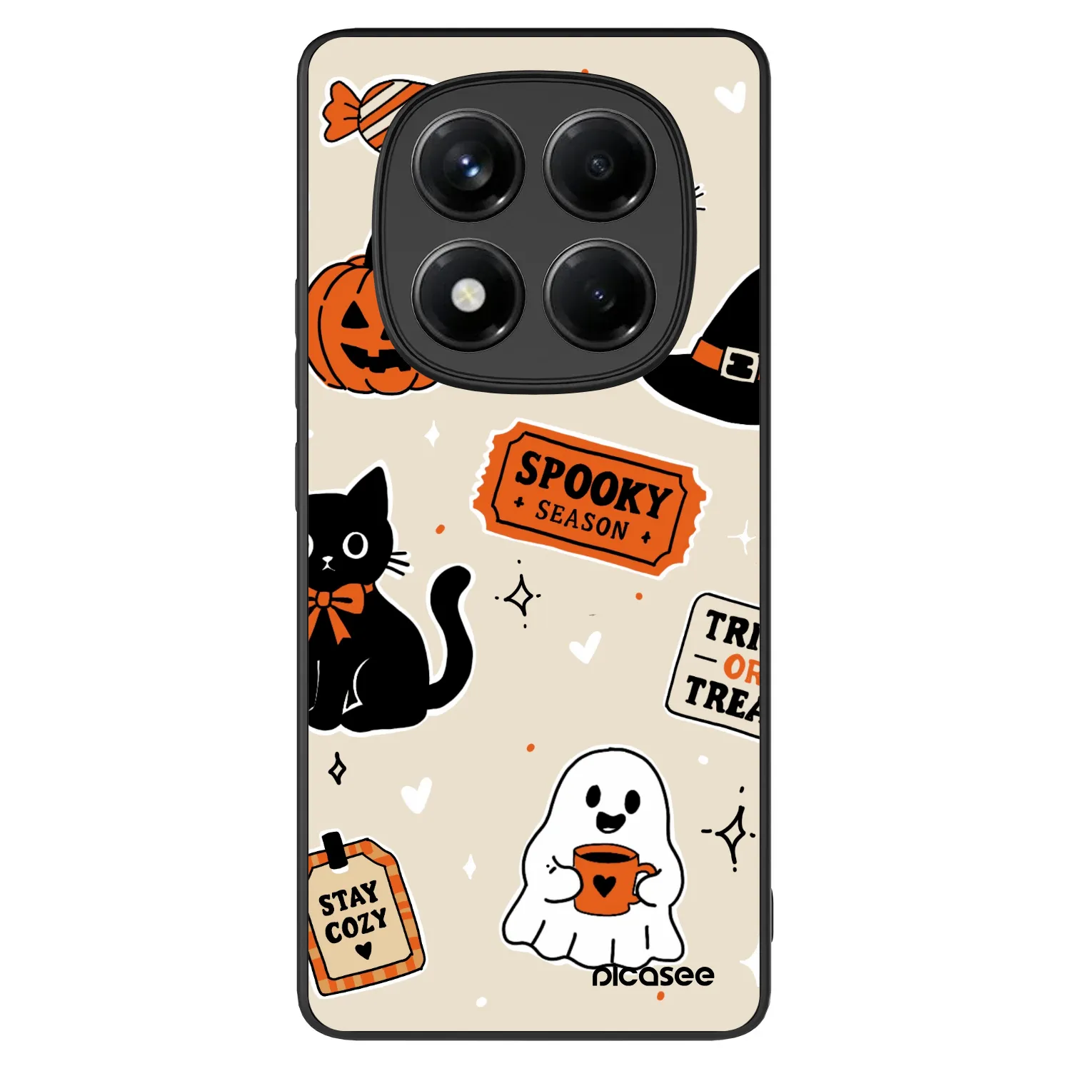 Picasee ULTIMATE CASE für Xiaomi Redmi Note 14 Pro 4G - Halloween stickers