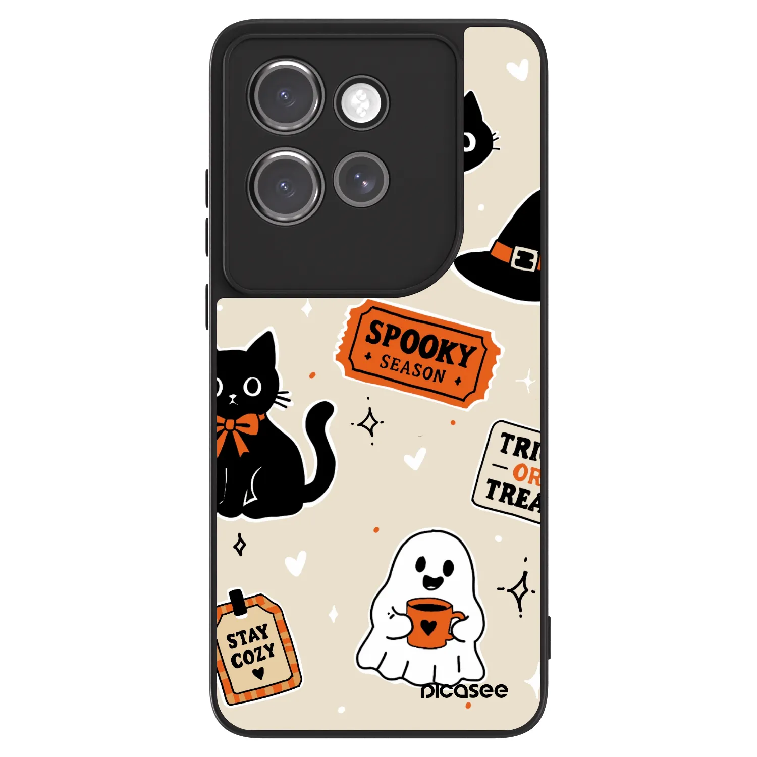Picasee ULTIMATE CASE für Motorola Edge 50 Neo - Halloween stickers