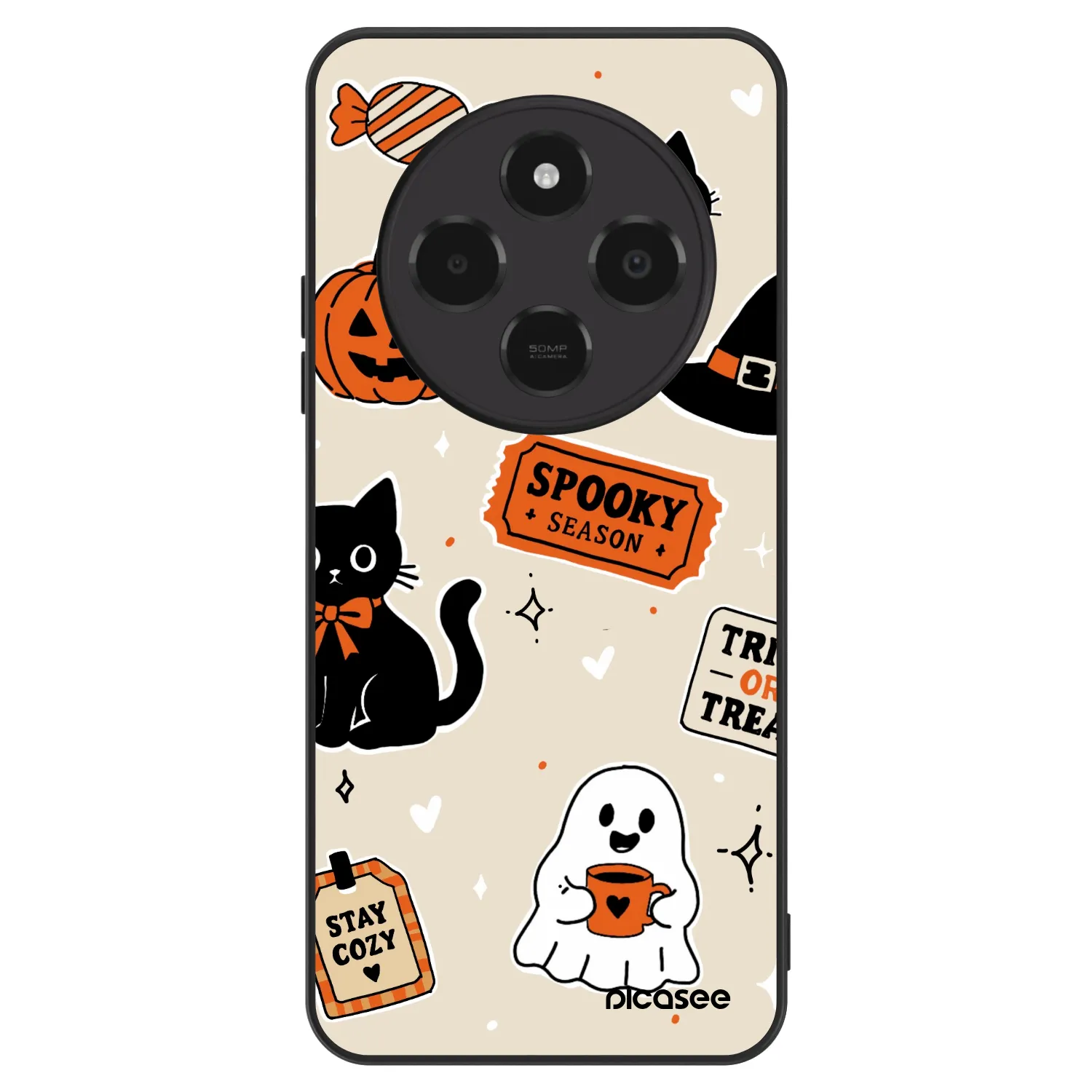Picasee ULTIMATE CASE für Xiaomi Poco C75 - Halloween stickers