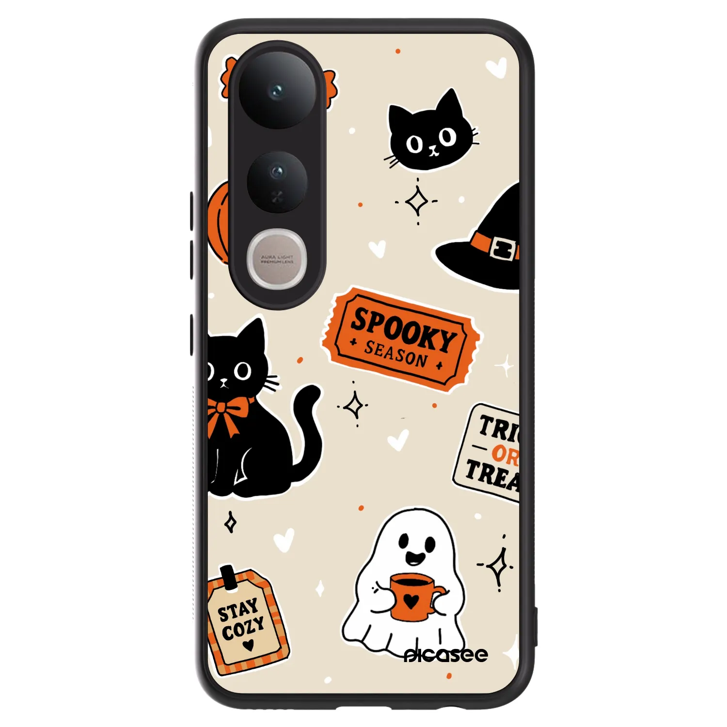 Picasee ULTIMATE CASE für Vivo V50 Lite 5G - Halloween stickers