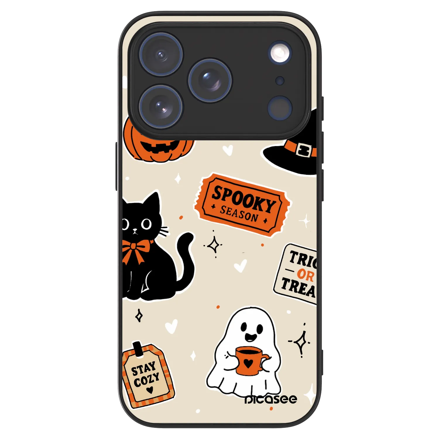 Picasee ULTIMATE CASE für Apple iPhone 17 Pro - Halloween stickers