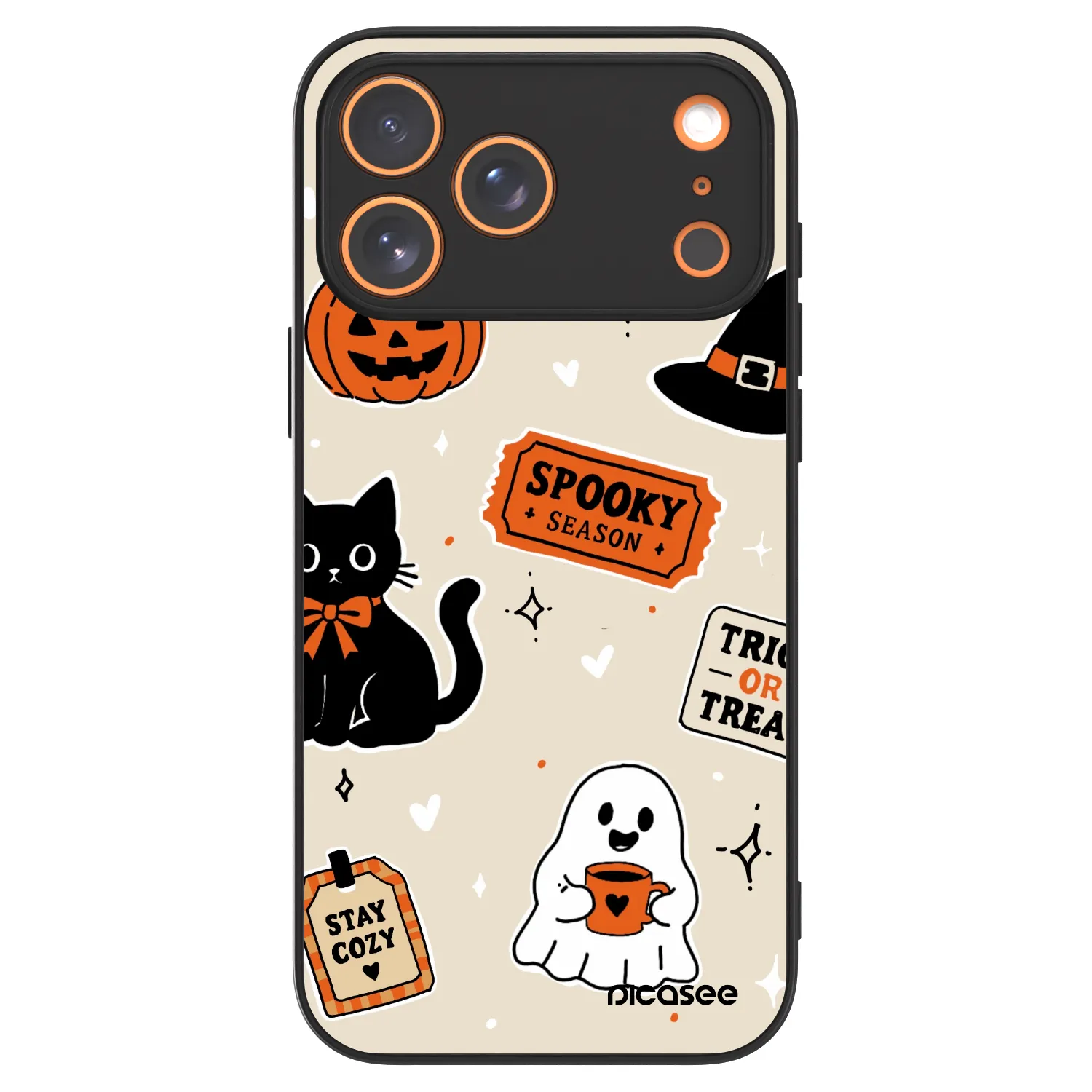 Picasee ULTIMATE CASE für Apple iPhone 17 Pro Max - Halloween stickers