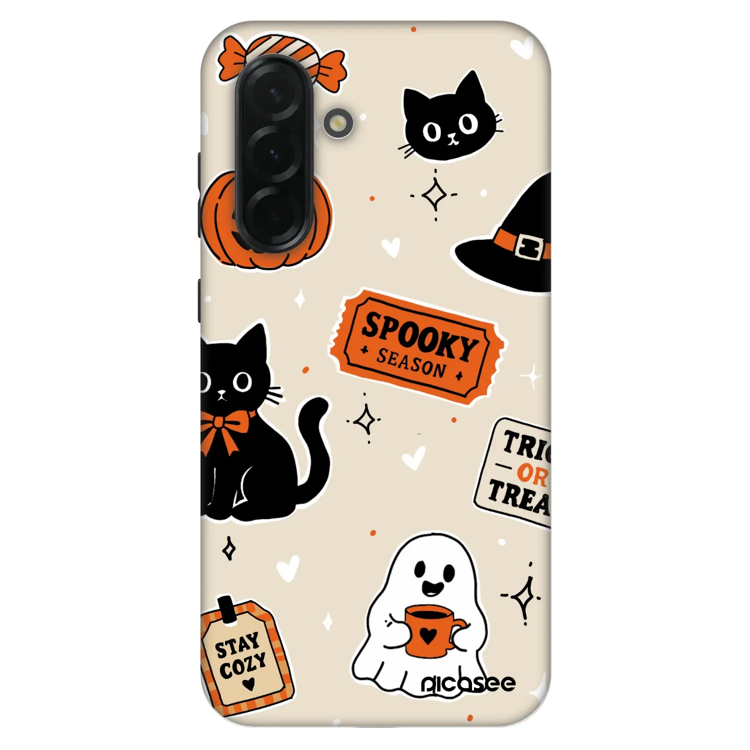 Picasee Fashion Case für Samsung Galaxy A36 5G - Halloween stickers