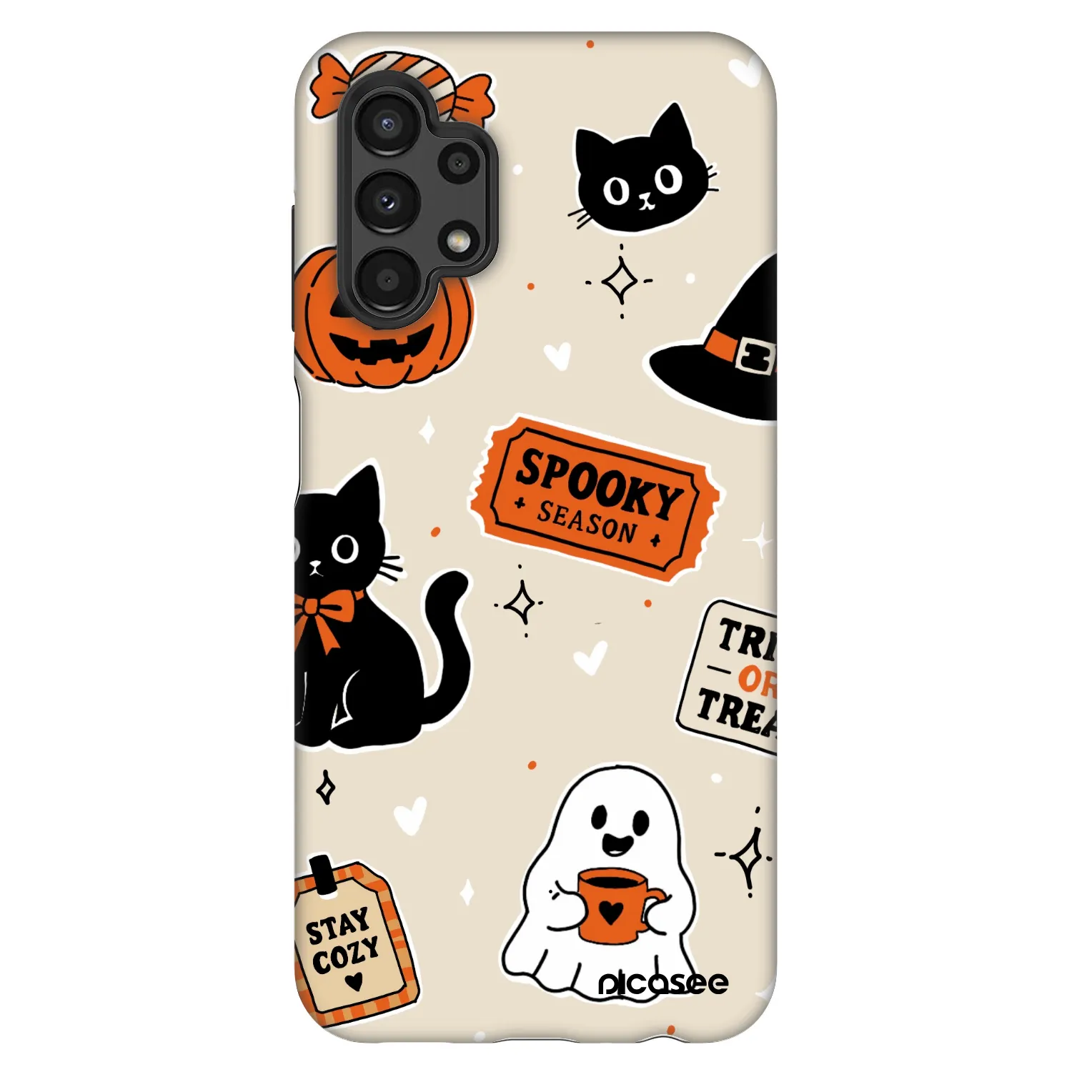 Picasee Fashion Case für Samsung Galaxy A13 4G A135 - Halloween stickers