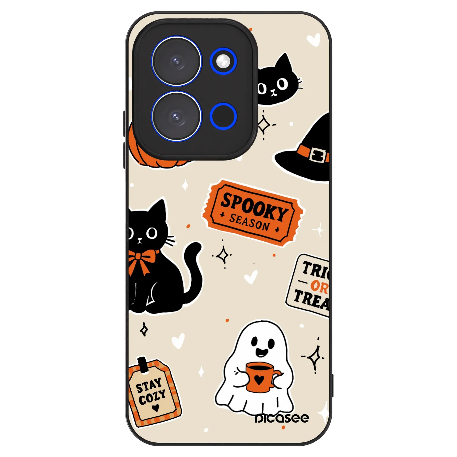 Picasee ULTIMATE CASE für Xiaomi Redmi 15C 4G - Halloween stickers
