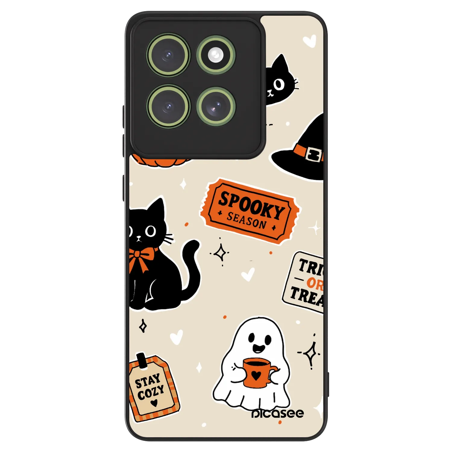 Picasee ULTIMATE CASE für Motorola Moto G86 Power 5G - Halloween stickers