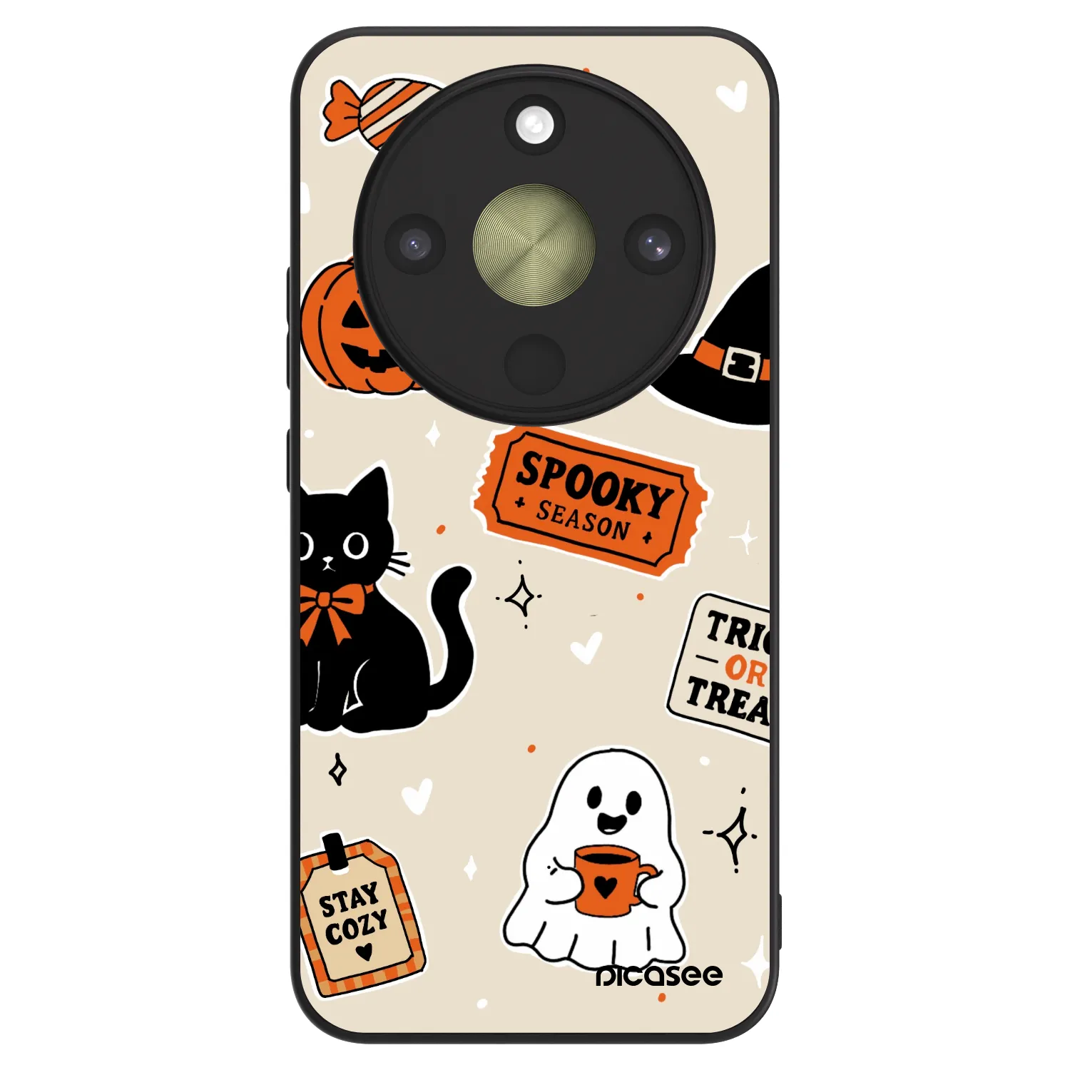 Picasee ULTIMATE CASE für Honor Magic8 Lite 5G - Halloween stickers