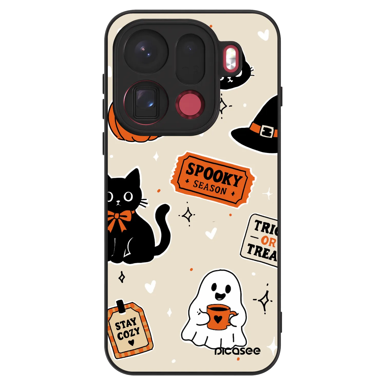 Picasee ULTIMATE CASE für OPPO Find X9 Pro - Halloween stickers