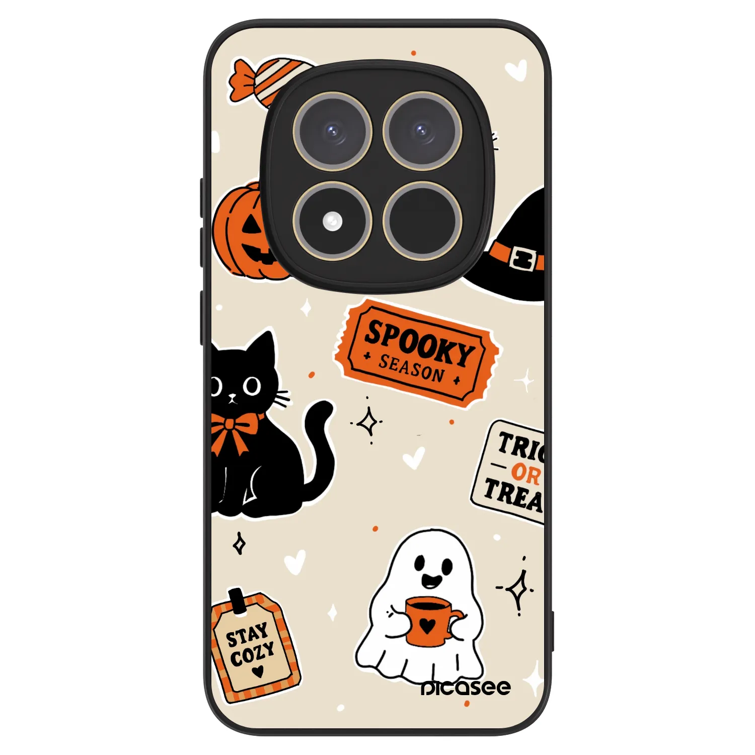 Picasee ULTIMATE CASE für Xiaomi Redmi Note 15 Pro 5G - Halloween stickers