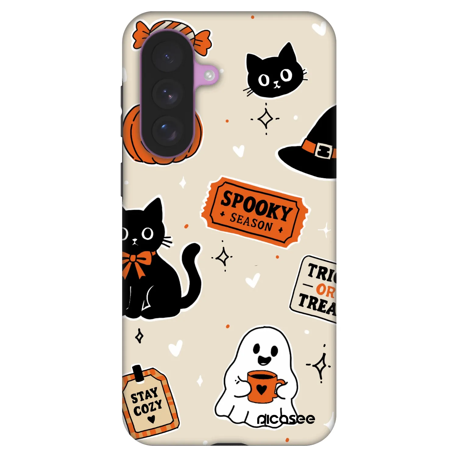 Picasee Fashion Case für Samsung Galaxy A57 5G - Halloween stickers